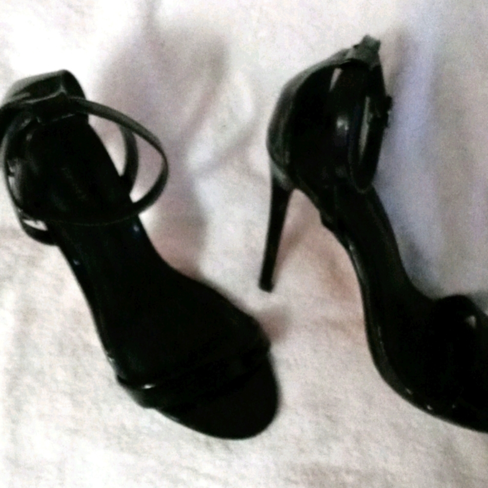 Black high heels